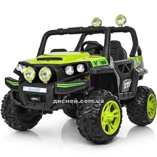 Детский электромобиль M 3825 EBLR-5 Багги, 4 мотора, зеленый